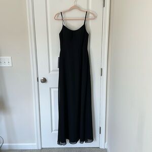 NWT Azazie Black Bridesmaid Dress Size 4